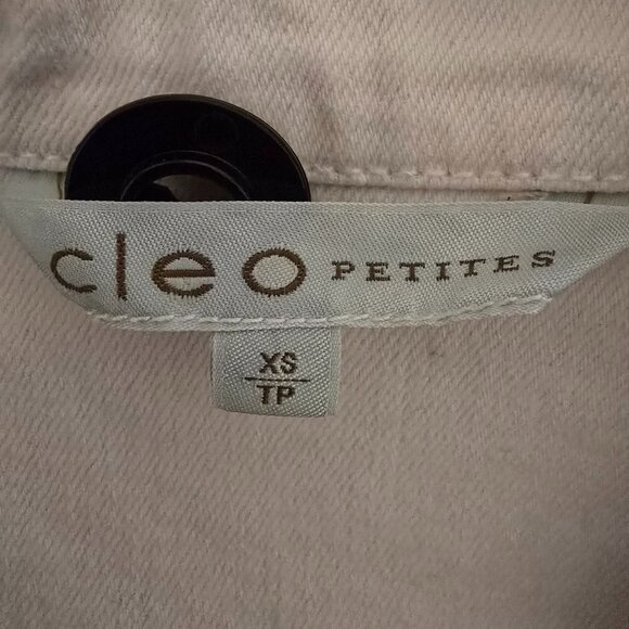 CLEO WOMENS GIRLS DENIM JACKET - Picture 3 of 3